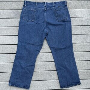 VTG 70s 1970s MAVERICK Men Sz 42S Work Denim Jeans 40x28 Western Cowboy USA Made